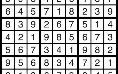 Sudoku Solution – March 23