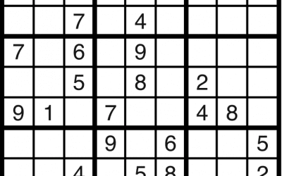 Sudoku, July 27 2020