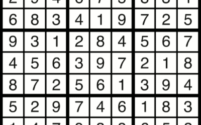 Sudoku Solution – Sept 7