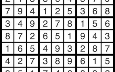 Sudoku Jan 11 | Solution