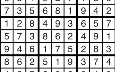 Sudoku Solutions | March 22, 2021