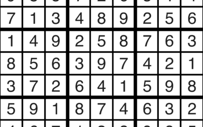 Sudoku | April 19 Solution