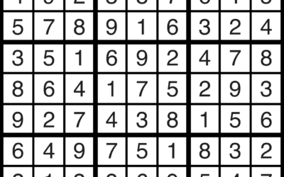 Sudoku | May 31 Solution