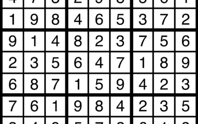 Sudoku | August 09 Solution