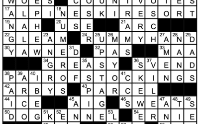 “The same But Different” | Crossword Solution