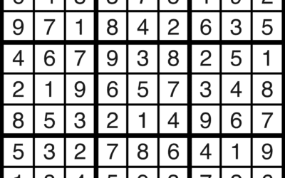 Sudoku | October 4 Solution