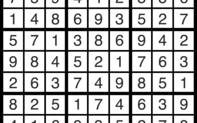 Sudoku Solution | Sept 30